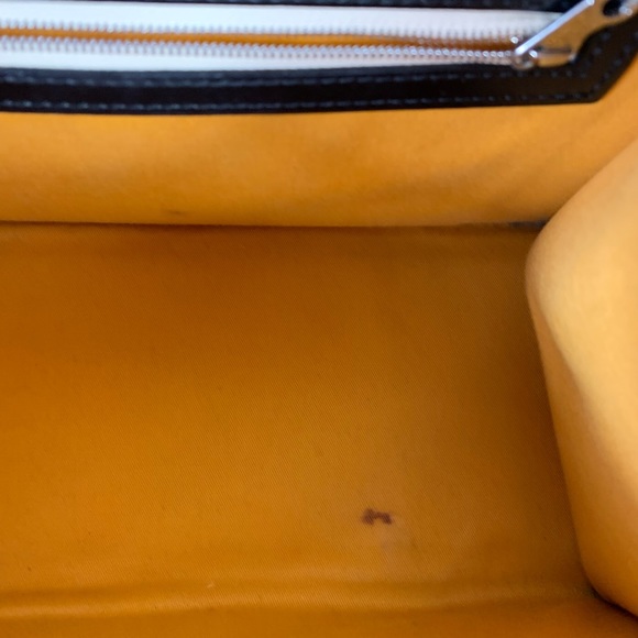 Goyard Saigon MM Black Coated Canvas Satchel - Picture 12 of 16